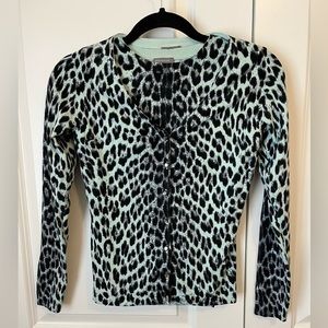 Ann Taylor 2 piece set- blouse and cardigan